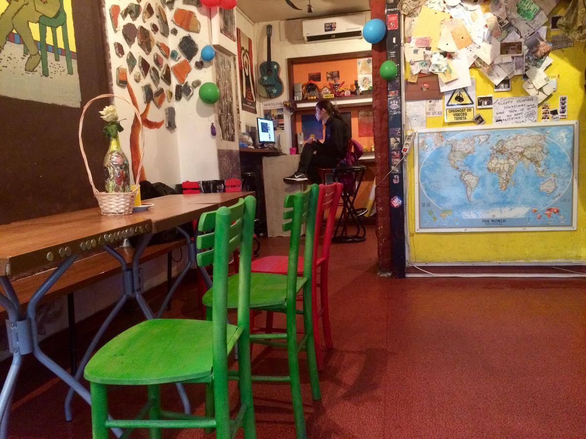 Green Studio Hostel Belgrado Buitenkant foto