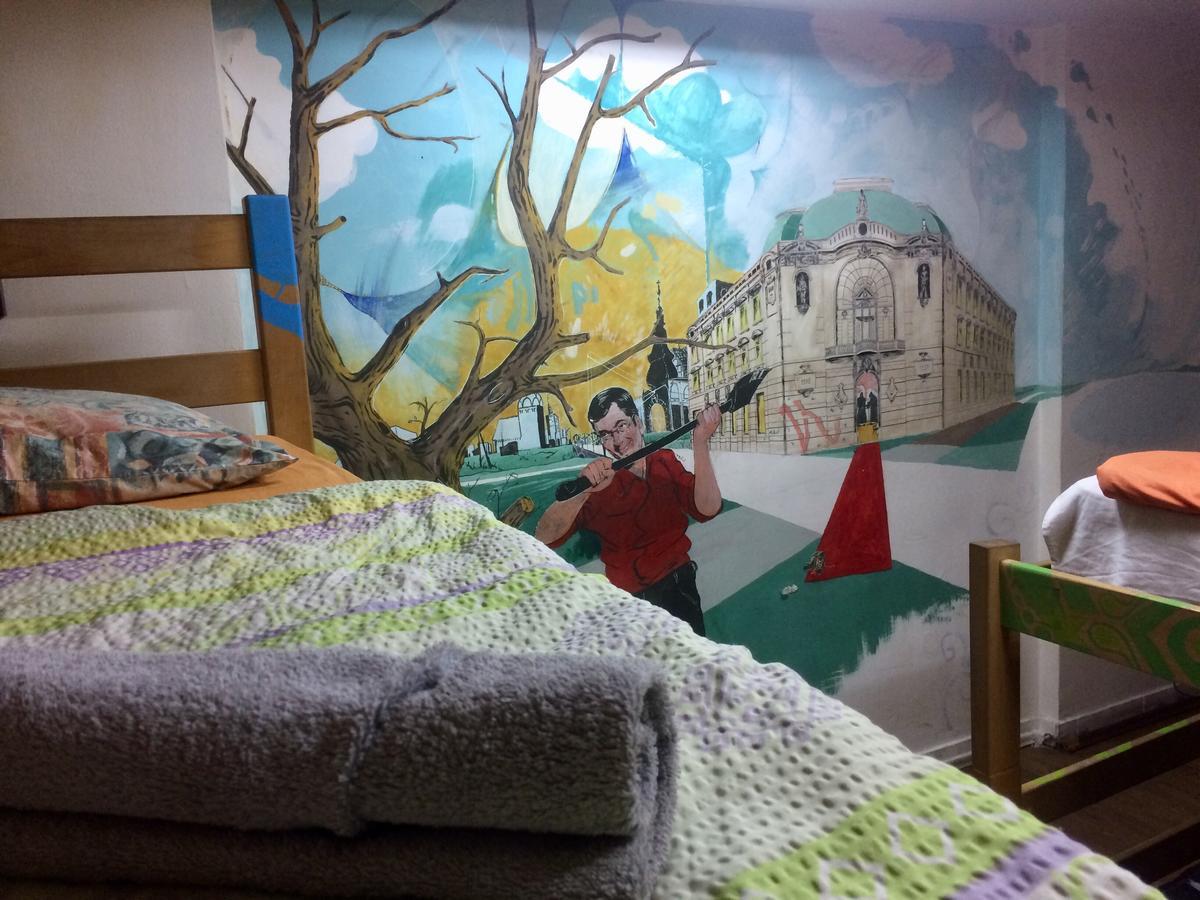 Green Studio Hostel Belgrado Buitenkant foto